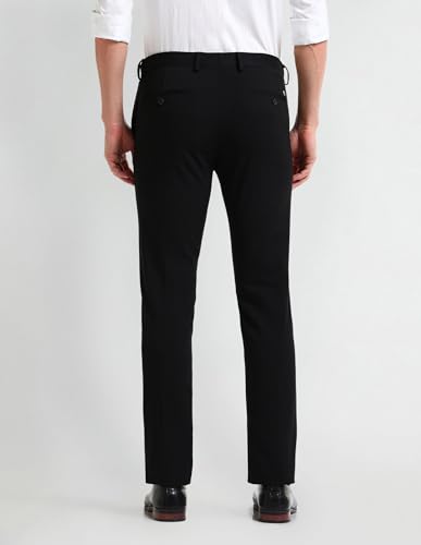 ARROW Men's Regular Pants (ARAITR2137_Black