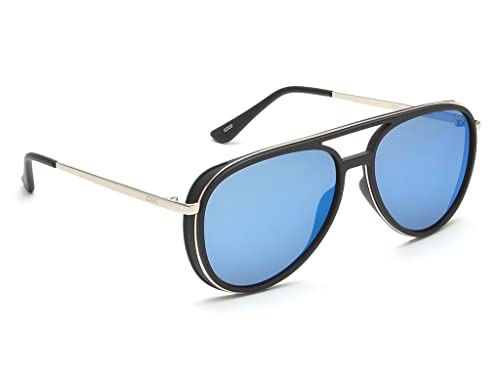 IDEE Uv Protected Sunglasses For Men | Size- Large | Shape- Aviator | Model- Ids2634C3Sg, Black