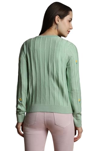 Allen Solly Womne's Sweaters Green