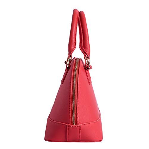 Lino Perros Women's Artificial Leather (Red),Shoulder Bag
