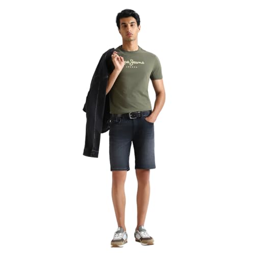 Pepe Jeans Men's Slim Fit T-Shirt (PM509881_Leaf Green