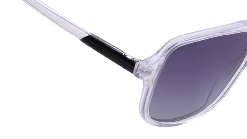 Fastrack Sunglasses |Navigator Transparent |Polarised | Medium