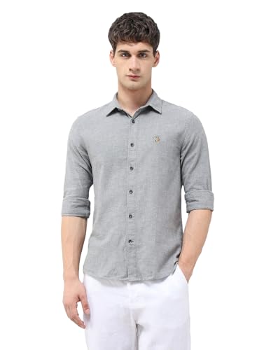 U.S. Polo Assn. Denim Co. Men's Regular Fit Solid Twill Shirt