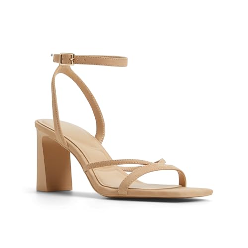 Aldo STELLARE Beige Ladies Block Heel Sandals