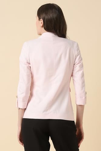 Allen Solly Women Pink Blazer