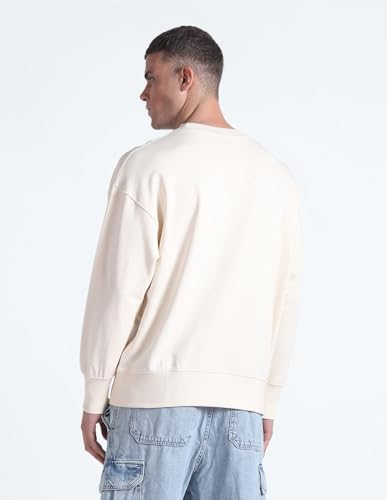 Oversized Solid Sweatshirt