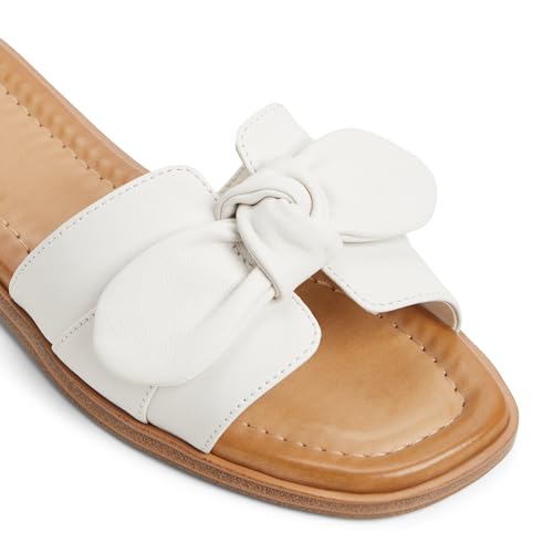 Aldo LAVINIAA-IN100 Women White Flat Sandals