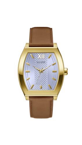 GUESS Punctual Blue Tonneau Dial Analog Men's Watch - GW0706G2