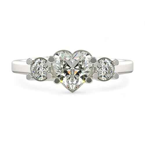 VALANOVA Hallmarked 18K Gold & Certified Lab Grown Diamond 1.03cts | Ring For Women's/Girls | Stylish & Elegant | VGR0461H | Ring Size: 13