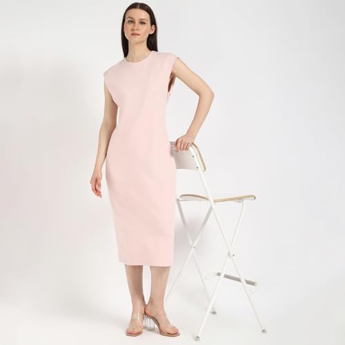 Calvin Klein Jeans Pink Solid Dress for Feminine Style