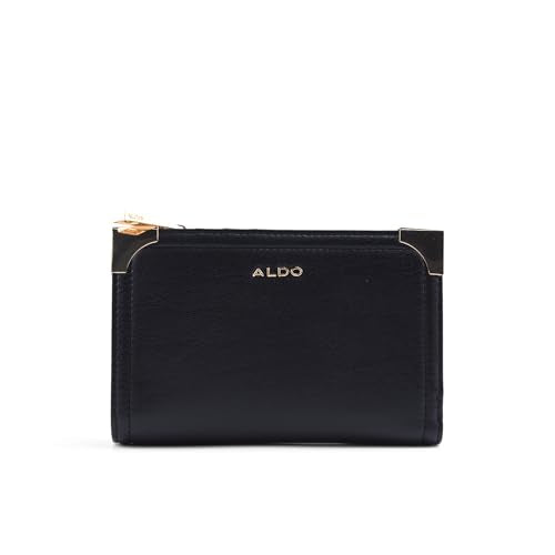 ALDO Women's Badenweiler Wallet, Black Overflow, Small
