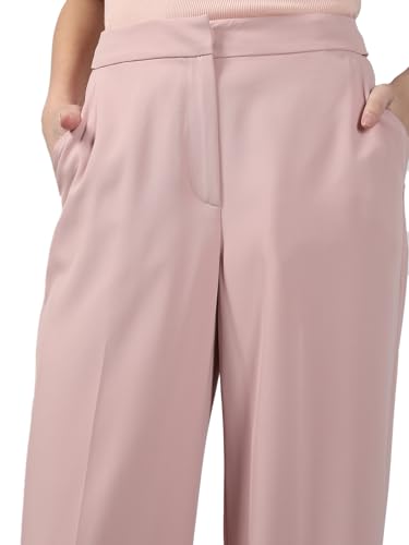 VERO MODA Womens Straight Fit Pants Pale Mauve