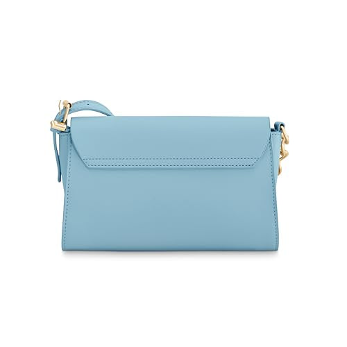 Fastrack Structured Monochrome Sling Bag for Women, Girls and Ladies | with Semi-Chain Strap