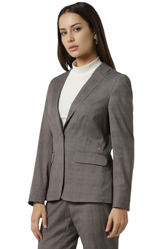 Van Heusen Women's Blazer (VWBZCRGPX91260_Grey