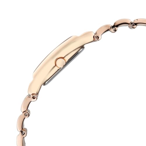Titan Raga Opal with Quartz Analog Rose Gold-Vertical Fire Dial Rose Gold Color Strap Watch for Women - 2813WM02