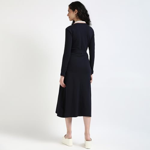 Tommy Hilfiger Womens Blue Color Dress (XS)