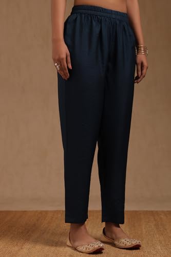 Soch Women's Organza Salwar Suit Set (OWA5CD22375_Blue