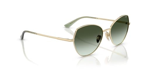 VOGUE EYEWEAR Women Gradient Green Lens Irregular Sunglasses - 0VO4330S848/8E56