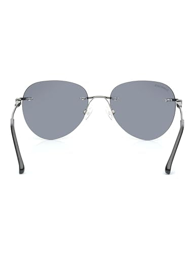 Fastrack Sunglasses |AVIATOR Gunmetal |UV protected | Large