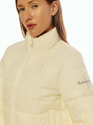 Regular Fit Polyamide High-Neck Puffer Jacket