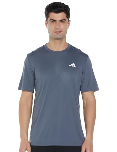 adidas Men M Logo 3S TEE T-Shirts Onix S