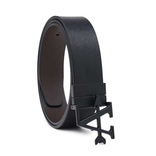 Arrow Men Textured Leather Reversible Belt