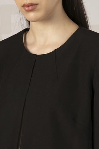 Van Heusen Women's Blazer (VWBZFRGFB54307_Black