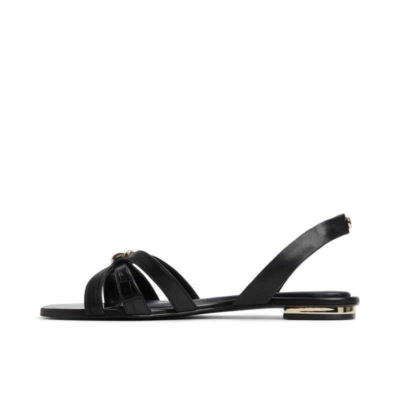 Aldo MARASSITA-IN001 Women Black Flat Sandals