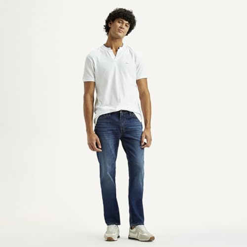 Levi's Men's Mid Indigo Slim Fit Mid Rise Jeans, 18298-1765, 38