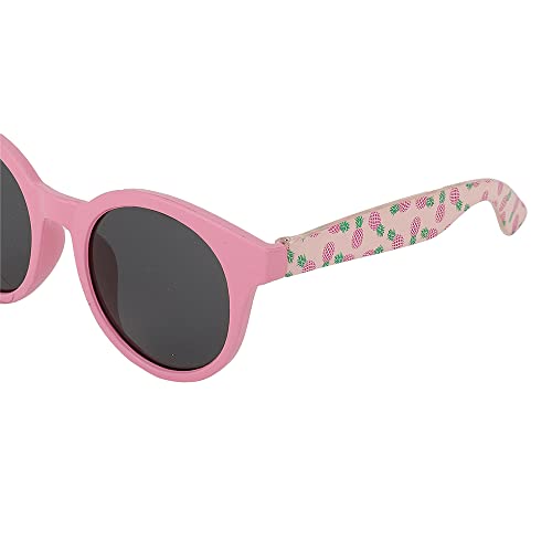 Carlton London Girl's Black Lens & Pink Cateye Sunglasses