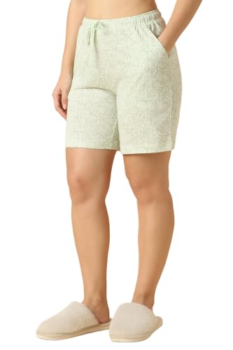 Van Heusen Women's Boxer Shorts (55502_Green