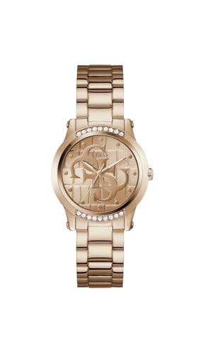 GUESS Analog Rose Gold Dial Women's Watch-GW0861L3