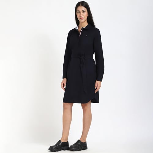 Tommy Hilfiger Womens Blue Color Dress (XS)