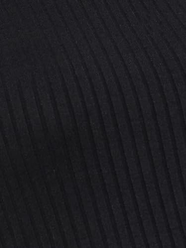 Max Women's Polyester Blend A-Line Below The Knee Dress (SP25DRS08_Black