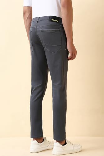 Men Grey Dark Wash Jeans