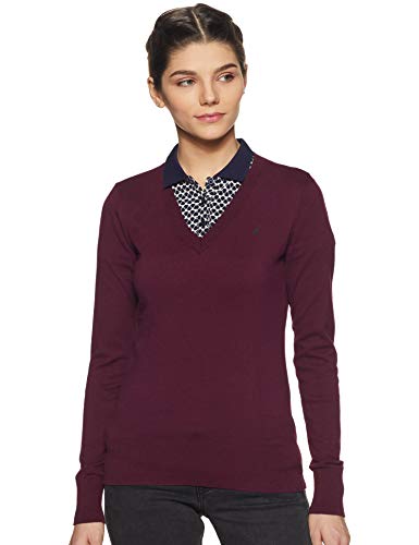 Nautica Women's Cotton Pullover (NT539SV0175PA_Aurora Purple_XS)