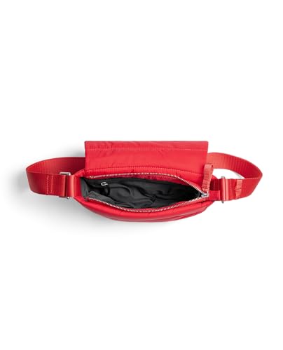 DailyObjects Scarlet Wing Crossbody Bag For Girls, Men and Women | Crafted with soft-touch Polyester | One Spacious Main Zippered Compartment and Two Deep Slip Pockets | Detachable Strap