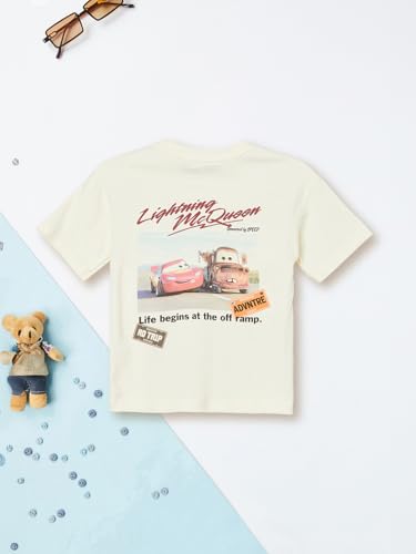 Max Boys Cars Print Shorts Set