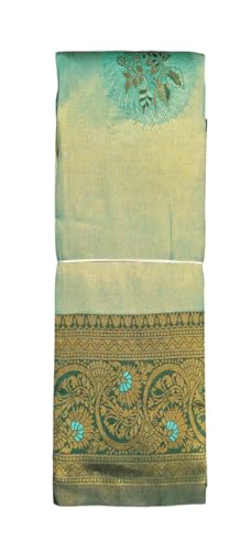 SREE KUMARAN Women's Kanchipuram Silk Pure Pattu Sarees With Blouse (VSK110-3)