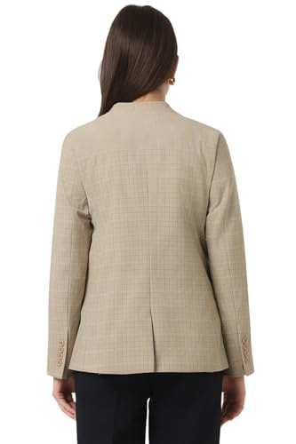 Van Heusen Women's Blazer (VWBZCRGPV42356_Beige
