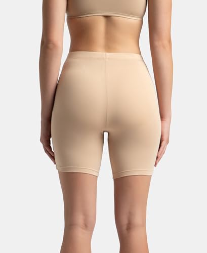 Jockey Women's Super Combed Cotton Elastane Stretch Shorties with Inner Waistband & StayFresh Technology_Style_1529_Skin_L