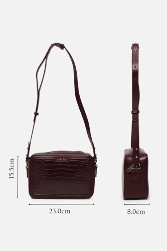 Allen Solly Women Maroon Casual Sling Bag