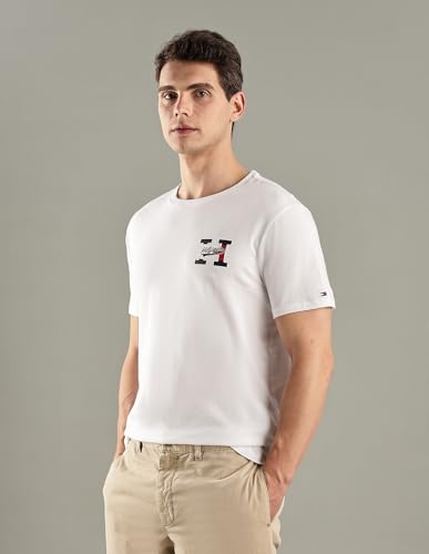 TOMMY HILFIGER Logo Regular-Fit Cotton T-Shirt
