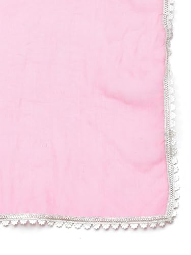 Stylum Women's Floral Printed Rayon Straight Kurta Pant Dupatta Set