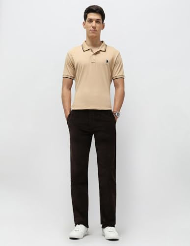 U.S.Polo ASSN. Men's Straight Casual Pants (USTRO070R_Choco