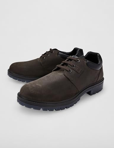 Woodland Men's 2797118SA DBROWN Leather Sneaker-8 UK (42 EU) (9 US) (GC 2797118SADBROWN)