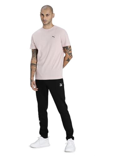 Puma Men's Printed Slim Fit T-Shirt (846655_Intense Red