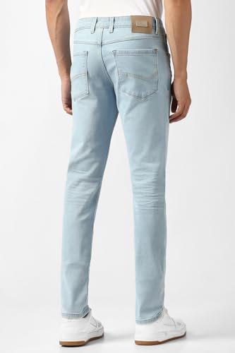 Van Heusen Men's Regular Jeans (VXDNCRKFC55698_Light Blue