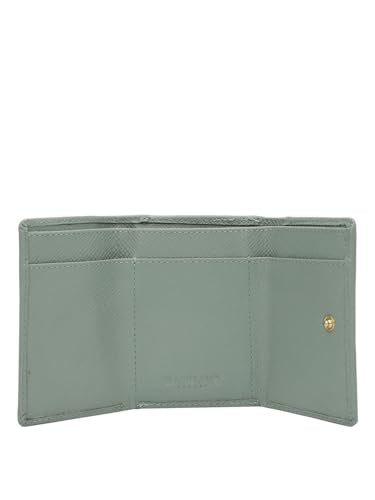 Da Milano Genuine Leather Green Women Wallet (10028A-OL)