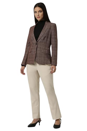 Van Heusen Women's Blazer (VWBZFRGFZ54749_Brown